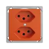 Prise INC EDIZIOdue 2×T13 orange 