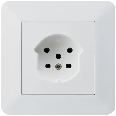 Presa INC HA kallysto.trend tipo 15 con morsetti a innesto bianco 