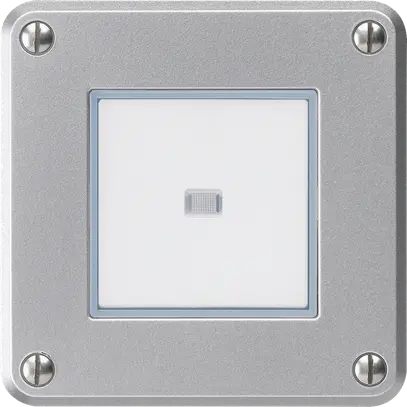 Interruttore INC robusto IP55 schema 3/2P illuminato alluminio per combinazione 