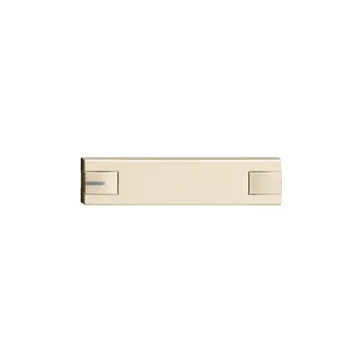 Touche 1/4 KNX/électron.a.LED EDIZIOdue commande à 2-touches crema 