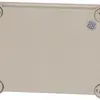 Couvercle Eaton D125-CI23 250×187.5×25mm RAL7035 gris 