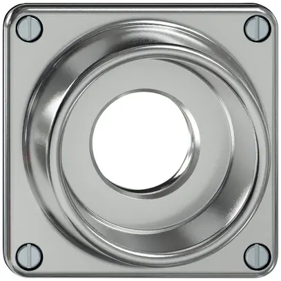 Partie supérieure ELEMENT SNAPFIX® p.interr.rotatif serrure sûreté a.collet alu 