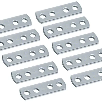 Patte de jonction Hager Univers N acier 