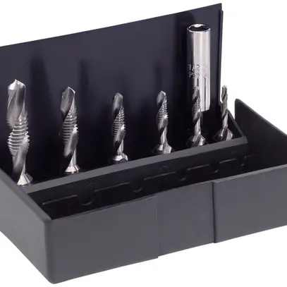 Set di maschiatori HSS 6 pezzi 