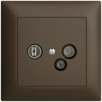 Prise d'antenne ENC TV-R-données DD11 5…65MHz EDIZIOdue coffee 