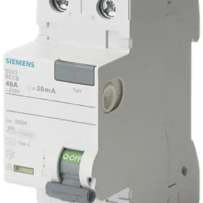 Interruttore differenziale Siemens SENTRON 1LN 30mA/40A tipoA 