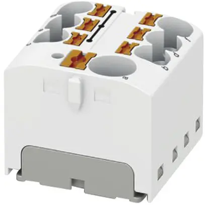 Blocco di distribuzione PX PTFIX 10/6X4-G WH 