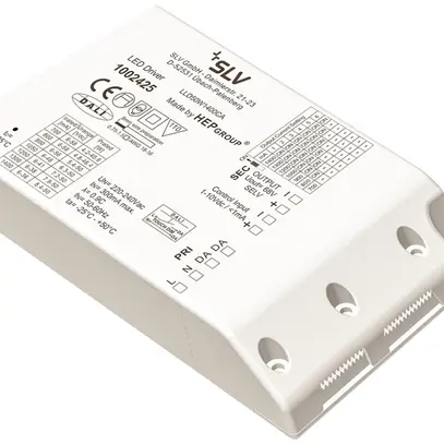 LED-Konverter SLV MEDO 600 50W, 700…1400mA, 6…58V, DALI/1…10V 