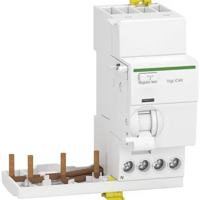 Blocco FI Schneider Electric Clario iC40 Vigi 3LN, 40A, 30mA tipo Si 