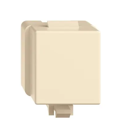 Cache de fermeture FH, pour module de raccordement Keystone vanille 