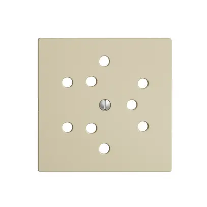 Placca frontale 3×T12 vanille EDIZIOdue 