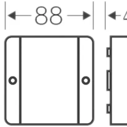 Boîte de dérivation AP Hensel DE9320 gris pour diamètre de cable 6…16mm 