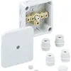 Boîte dérivation AP WK 007 2.5², 80×80×38mm 