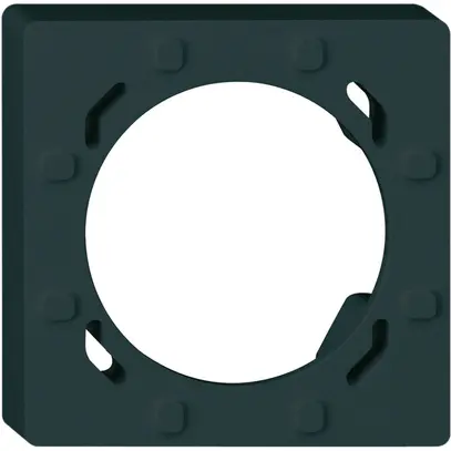 Cadre de rehausse Hager kallysto.line pour appareils ENC grd.I 15mm noir 