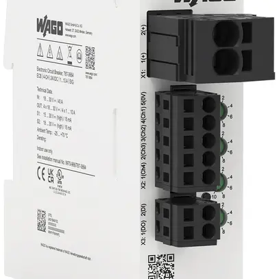 Disgiuntore elettronico WAGO 1…10A funzione sovracorrente di tensione continua 