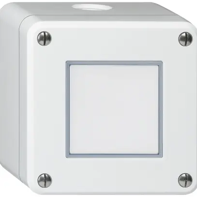 Contatto pulsante AP robusto IP55 bianco 