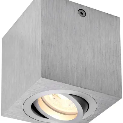 Plafoniera SLV TRILEDO SINGLE CL GU10 10W 85×85×95mm Al spaz. 