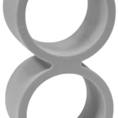 Collier de fixation FAST-RING matière synthétique 2×Ø16mm gr 100 pièces 