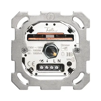 Inserto varialuce Feller 60…1000W/VA ritardo di fase ascendente 