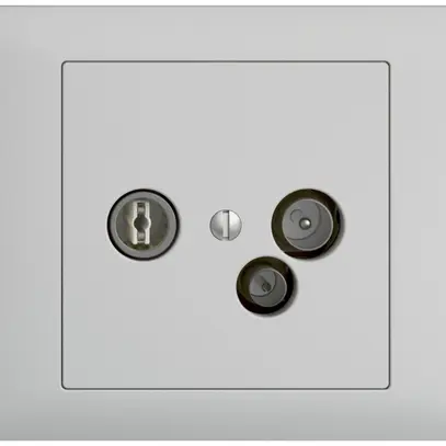 Prise de données INC TV-R DD23 5…65MHz EDIZIOdue gris clair 