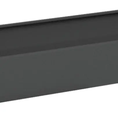 Socle Hager univers 100×800×275mm pour armoire FR noir RAL 9005 