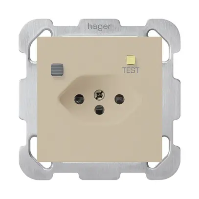 UP-Steckdose kallysto B T13 FI 30mA beige 