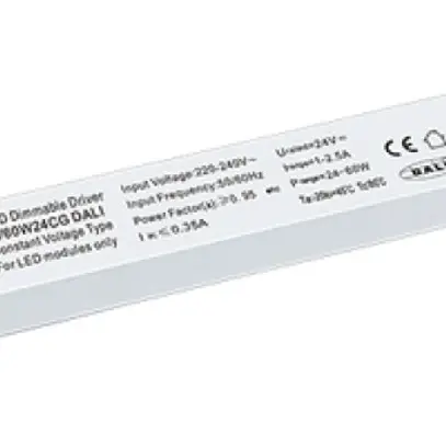 Convertisseur LED DOTLUX CV IP20 24…60W 24V 1000…2500mA DALI 