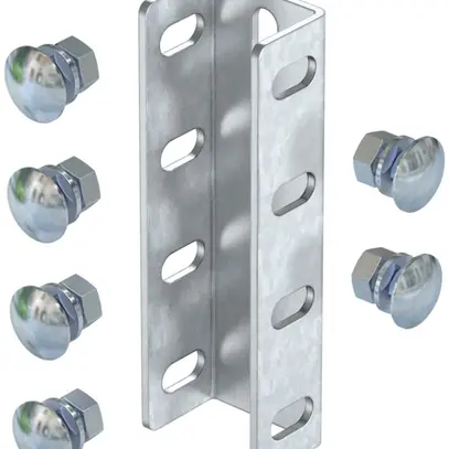 U-Stiel-Verbind.Bettermann 200×61mm tauchfeuerverzinkt 