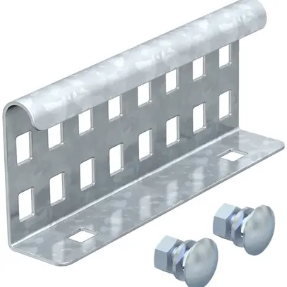 Raccordo Bettermann h=60mm per canale portacavi zincato 