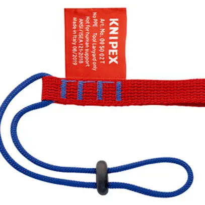 Adattatore a fettuccia KNIPEX 00 50 02 T BK max.1.5kg 