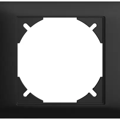 Cadre de recouvrement I EDIZIOdue colore BKE noir 