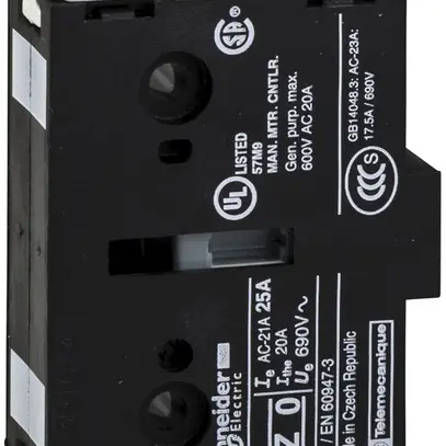 Contatto ausiliare INS Schneider Electric 12A 