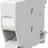 Adapteur pour rail DIN Dätwyler, pour 1 module Keystone, IP20, gris 