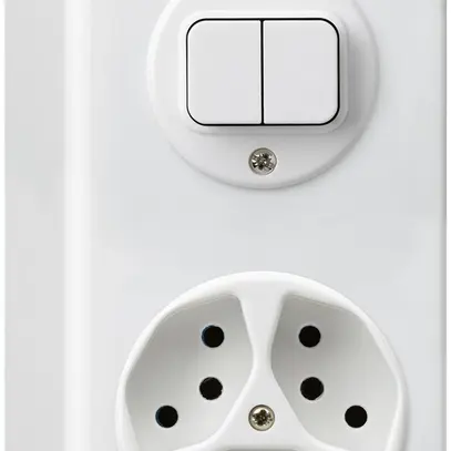 Combinaison AP I-I 1/1L+3×type 13 blanc basico 