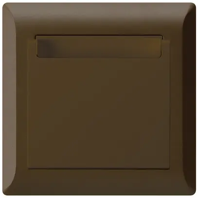 Interrupteur Hotelcard ENC kallysto.line 1L brun 