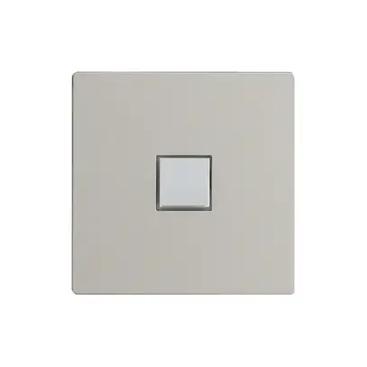 Kit de recouvr. EDIZIOdue elegance pour poussoir simple stone 