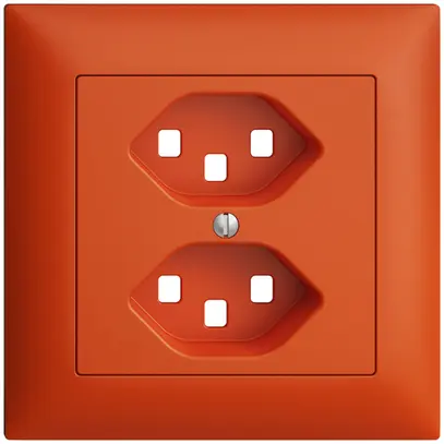 Kit frontale INC EDIZIOdue arancione 88×88mm 2×T23 