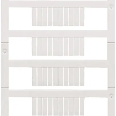 Marcatore di morsetto Weidmüller MultiCard WS 12×3.5mm PA66 bianco 