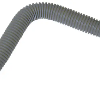 Angolo PVC con manicotto M20 grigio chiaro 