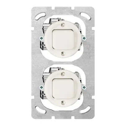 Combinazione INC FH 2×1 3/1L +3/1L bianco 