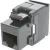 Modulo RJ45 Dätwyler KU-T 1/8 U cat.6 nero senza utensili 