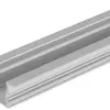 Profilé à rebord LDV MEDIUM PM01/UW/21.5×12/10/1, largeur utile 10mm, 1m, Al 