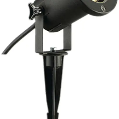 Spiessleuchte SLV NAUTILUS 15 GU10 QPAR51 11W Ø95×155mm IP65 schwarz 