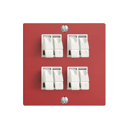 Presa audio EDIZIOdue F 4×berry morsetto per 4 altoparlante 