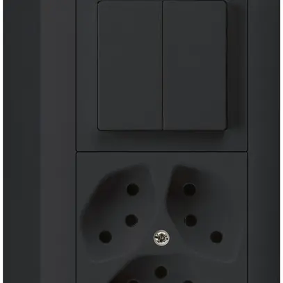 Combinazione AP I-I 1/1L+3×T13 nero kallysto 