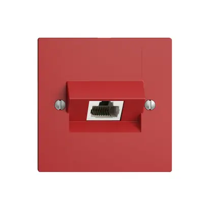 Presa INC 1×RJ45/u 8P ITplus EDIZIOdue berry 