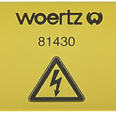 Klemmenabdeckung Woertz für 7 Klemmen 2.5mm² 