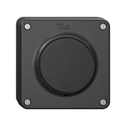 Contact à poussoir NUP NEVO, fermeur-ouvreur 2L, illuminable, noir 