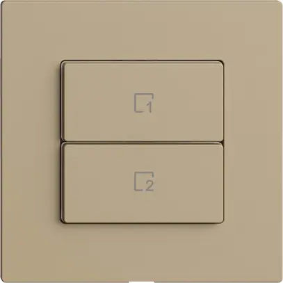 Kit recouvrement pour poussoir scène 2 scènes vert./2T Edue Wiser sand 