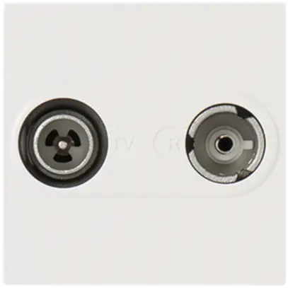 Prise d'antenne INC MOS TV-R 10dB blanc 